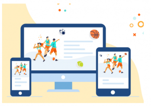 sports website development