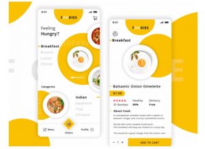 Light UI Mobile App Design