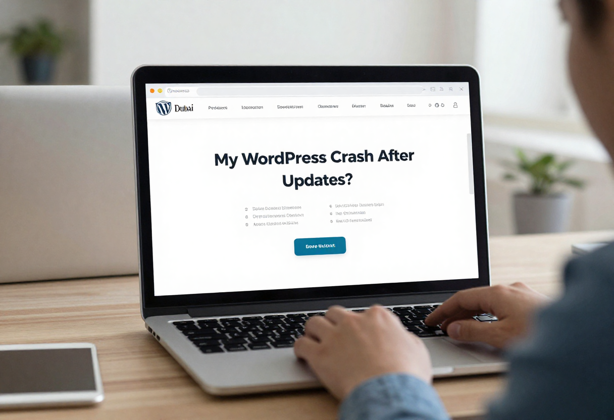WordPress Crash After Updates? Dubai Web Developer Fix Guide