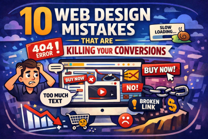 10 Web Design Mistakes That Are Killing Your Conversions