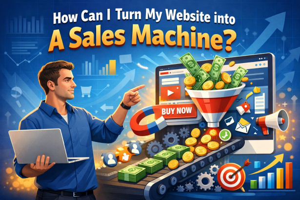 How Can I Turn My Website into A Sales Machine