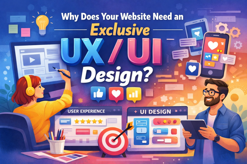 Why Does Your Website Need an Exclusive UXUI Design