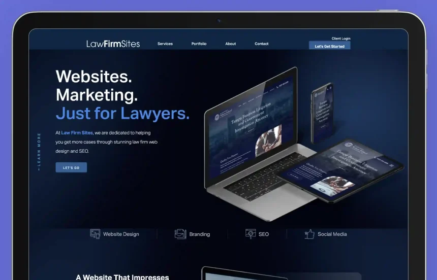 Law Firm Website Design Dubai