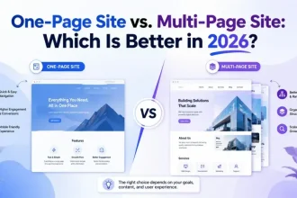 One-Page vs Multi-Page Website for Dubai Business