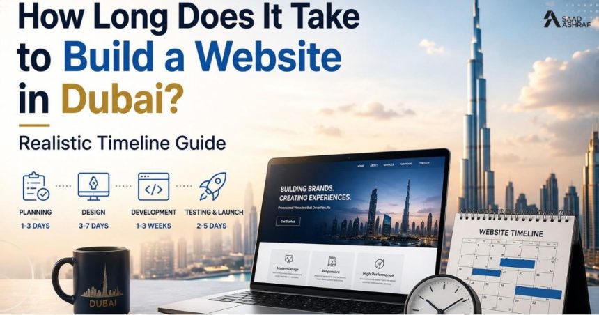 how long to build a website dubai