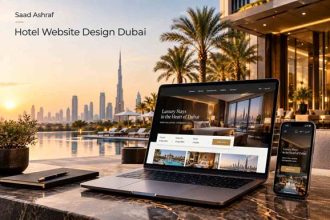 hotel website design in Dubai