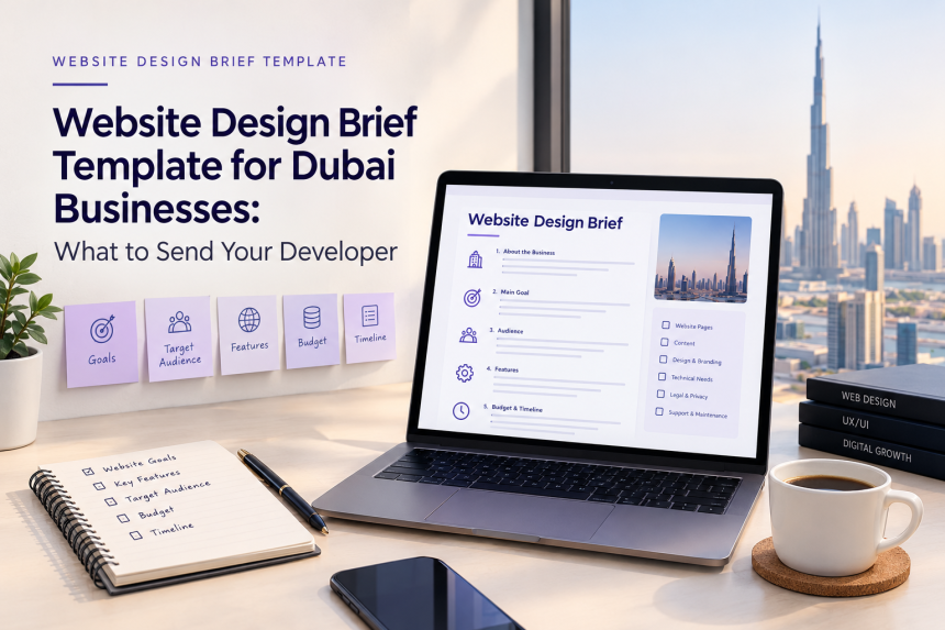 Website Design Brief Template for Dubai Businesses