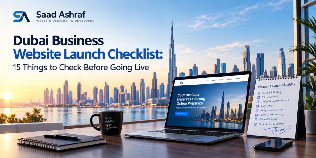 Dubai Business Website Launch Checklist